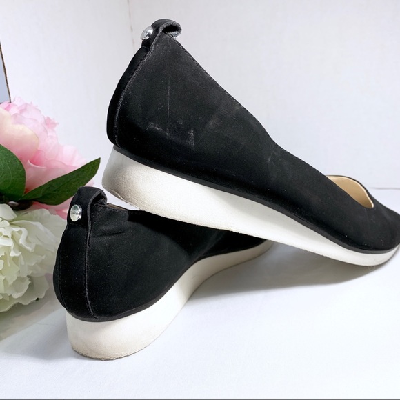 ☀️ Calvin Klein Black flats size 9 Esme - Picture 4 of 8